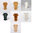 PANGISTEP Innenecke für Sockelleiste 60mm verschiedene Farben auswählbar