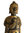 Buddha Antik Gold Holzfigur Deko Bali Statue Figur
