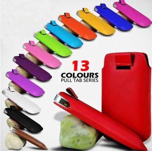 Totalcase Iphone 5 5s Se Soft Premium Pull Tab Slim Hülle PU Ledertasche Case